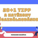 20+1 tipp a hatékony időgazdálkodáshoz